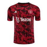 2023-2024 Manchester United Red Pre-Match Football Shirt Men's