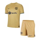 2022-2023 Barcelona Away Football Set (Shirt + Short) Children's