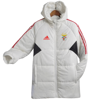 2023 Benfica White Winter Football Jacket Men's