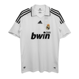 2008/2009 Real Madrid Retro Home Football Shirt Men's