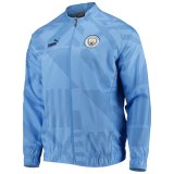 2023-2024 Manchester City Blue All Weather Windrunner Football Jacket Men's
