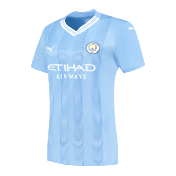 2023-2024 Manchester City Home Football Shirt Women's