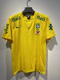 2022 Brazil Yellow II Football Polo Shirt Men's