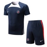 2022-2023 PSG Royal Football Training Set (Shirt + Short) Men's