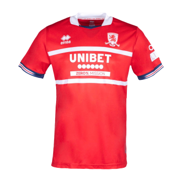 2023-2024 Middlesbrough Home Football Shirt Men's