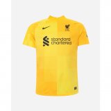 2021-2022 Liverpool Away Goalkeeper Short Sleeve Men's Football Shirt