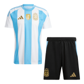 2024 Argentina Home Copa America Football Set (Shirt + Short) Men's