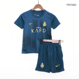 2023-2024 Al Nassr Away Football Set (Shirt + Short) Children's