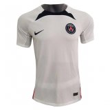 2022-2023 PSG White Pre-Match Short Football Training Shirt Men's
