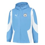 2023-2024 Manchester City Blue II All Weather Windrunner Football Jacket Men's