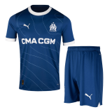 2023-2024 Marseille Away Football Set (Shirt + Short) Men's