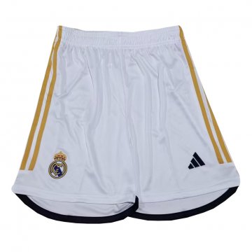 2023-2024 Real Madrid Home Football Shorts Men's