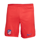 2023-2024 Atletico Madrid Home Football Shorts Men's