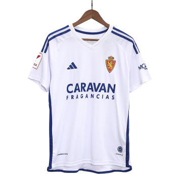 2023-2024 Real Zaragoza Home Football Shirt Men's