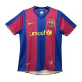 2007/2008 Barcelona Home Football Shirt Men's #Retro