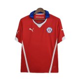 2014 Chile Home Football Shirt Men's #Retro