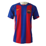 2004/2005 Barcelona Retro Home Football Shirt Men's