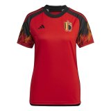 2022 Belgium Home Football Shirt Women's