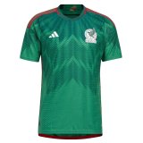 2022 FIFA World Cup Qatar Mexico Home Football Shirt Men's #Player Version