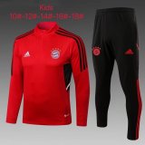 2022-2023 Bayern Munich Red Football Training Set Children's