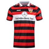 2022-2023 Jako VfB Stuttgart Away Red-Black Football Shirt Men's