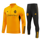 2023-2024 SC Internacional Orange Football Training Set (Sweatshirt + Pants) Men's