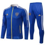2021-2022 Boca Juniors Blue Football Training Set (Jacket + Pants) Men's