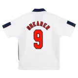 1998 England Home Football Shirt Men's #Retro Shearer #9