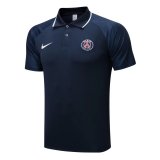 2022-2023 PSG Royal Football Polo Shirt Men's