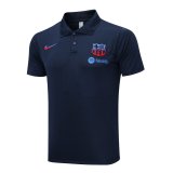 2023-2024 Barcelona Royal Soccer Polo Shirt Men's