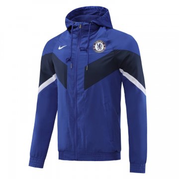 2022-2023 Chelsea Blue All Weather Windrunner Football Jacket Men's