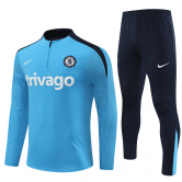 2024-2025 Chelsea Light Blue Football Training Set Men's