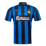 1992/93 Inter Milan Retro Home Football Shirt Men's