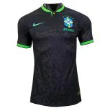 2022 Brazil Black - Green Football Shirt Men's #Special Edition