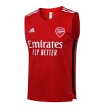 2021-2022 Arsenal Red Football Singlet Shirt Men's