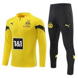 2022-2023 Borussia Dortmund Yellow Football Training Set Men's