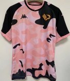 2022 Palermo Pink Black Football Shirt Men's