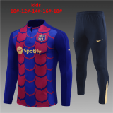 2024-2025 Barcelona Red - Blue Football Training Set Children's