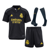 2023-2024 Real Madrid Third Away Football Whole Set(Shirt + Shorts + Socks) Children's