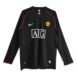 2007/2008 Manchester United Retro Away Football Shirt Men's #Long Sleeve