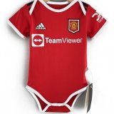 2022-2023 Manchester United Home Football Shirt Baby's