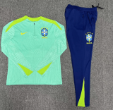 2024 Brazil Green Football Training Set Men's