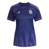 2023 Argentina 3-Star Away World Cup Champions Football Shirt Women's