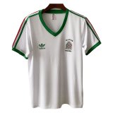 1983 Mexico Away Football Shirt Men's #Retro