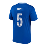 2022-2023 Chelsea Home UCL Football Shirt Men's #ENZO #5