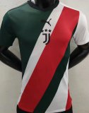 2022 Juventus Green White Red Special Version Football Shirt Men's #Player Version