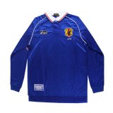 1998 Japan Home Long Sleeve Football Shirt Men's #Retro