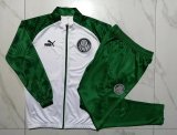 2023-2024 Palmeiras White Football Training Set (Jacket + Pants) Men's
