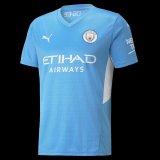 2021-2022 Manchester City Home Men's Football Shirt #Player Version