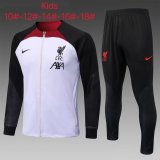 2022-2023 Liverpool Violet Football Training Set (Jacket + Pants) Children's